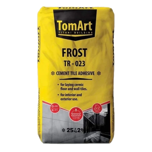 TomArt Frost TR-023 25კგ — წებოცემენტი